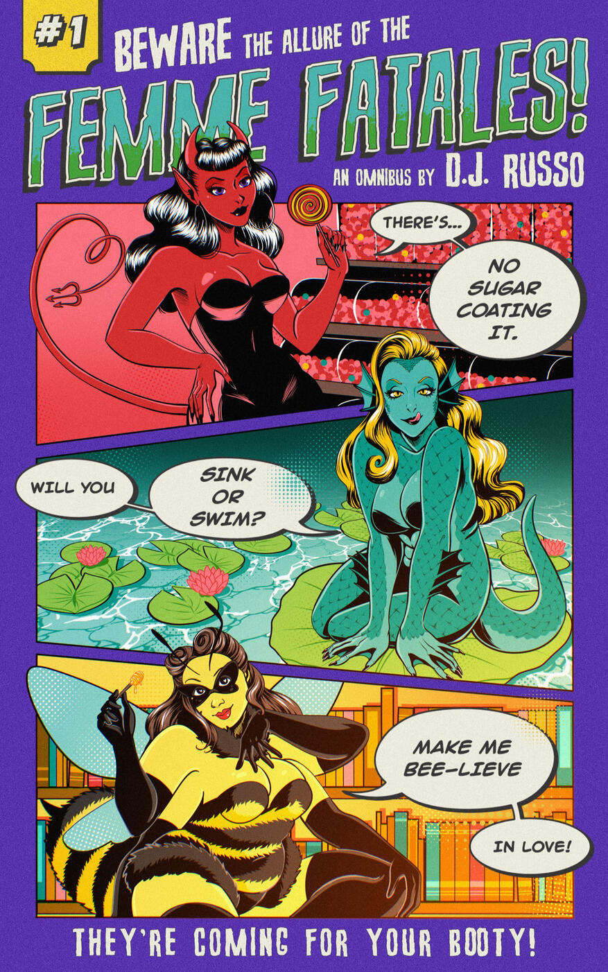 Femme Fatales! Omnibus Issue #1 by DJ Russo